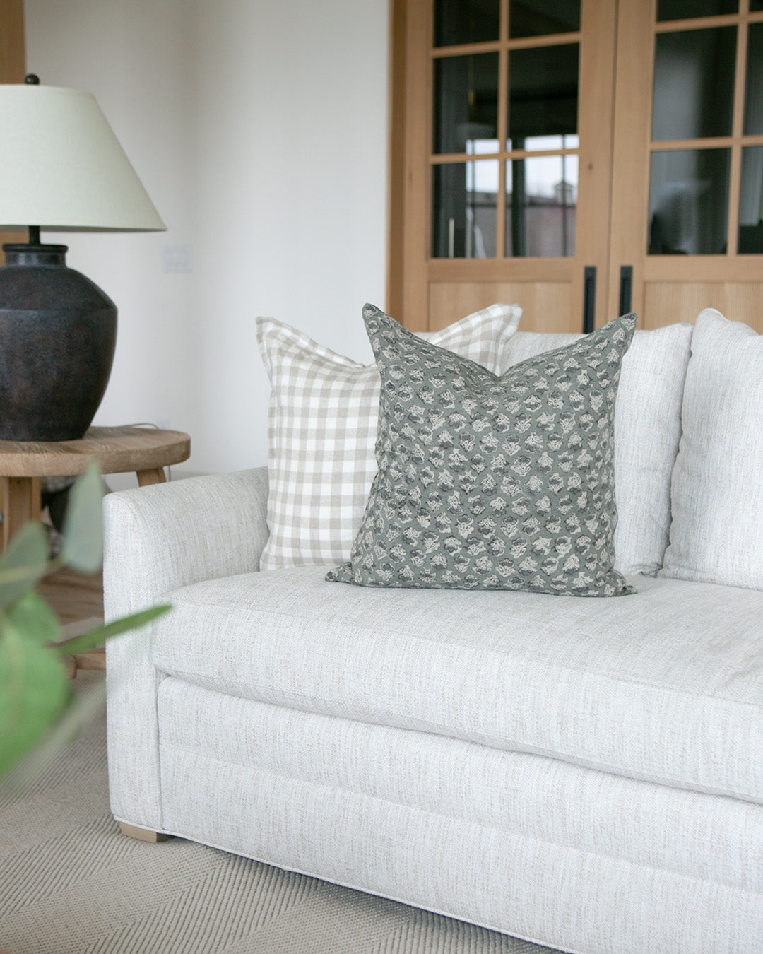 Evie Floral Pillow Cover