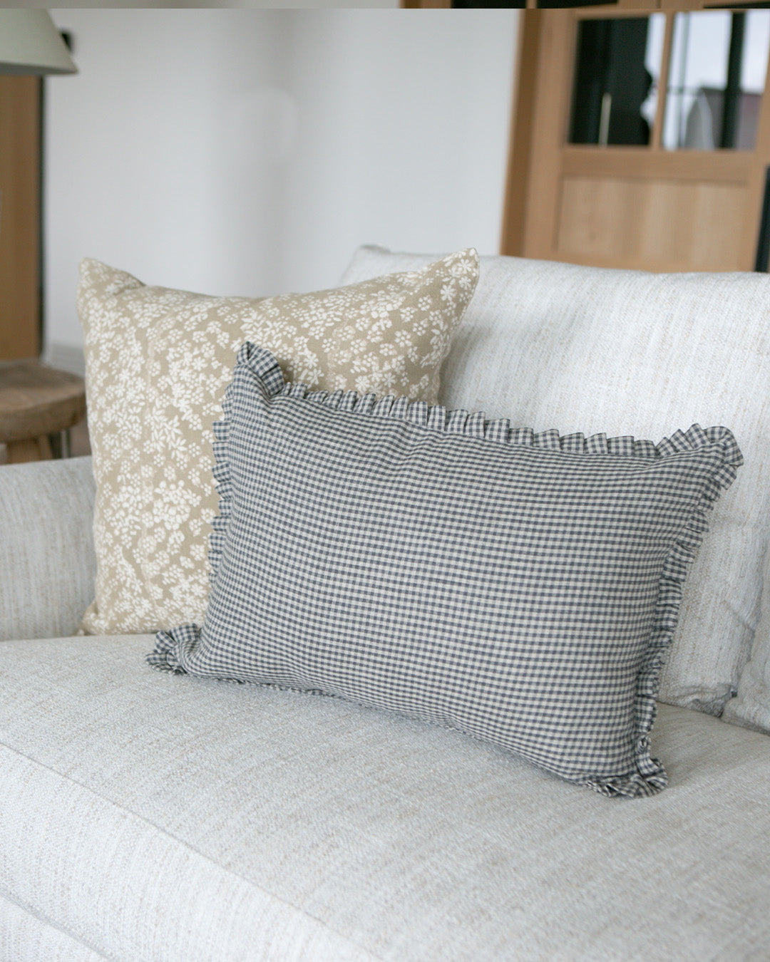 Iris Floral Pillow Cover