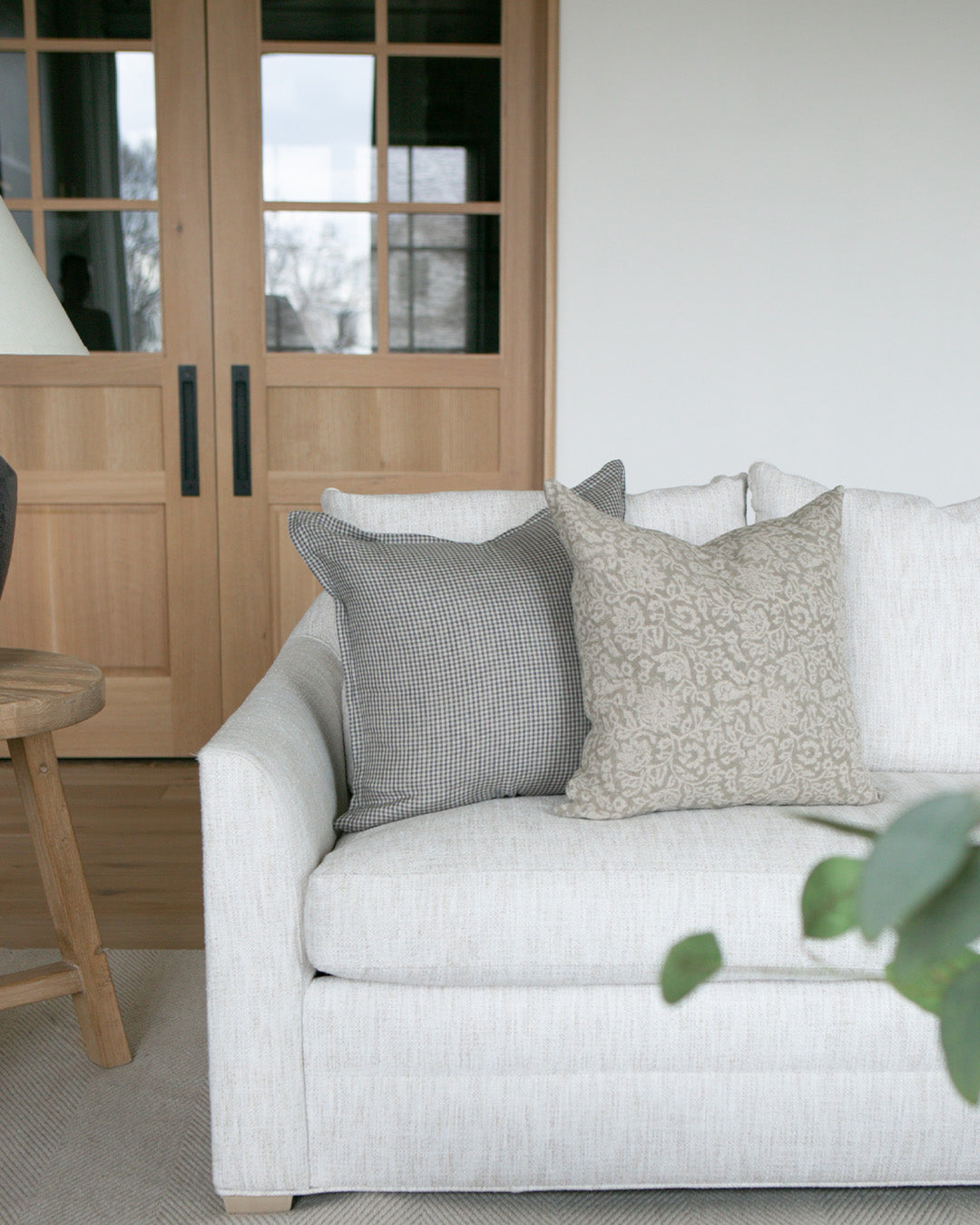 Frankie Gingham Pillow Cover