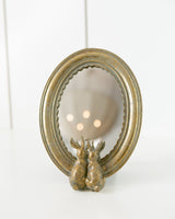 Golden Bunny Mirror