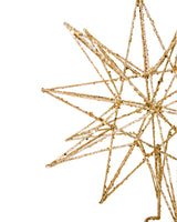 Gold Glitter Tree Topper