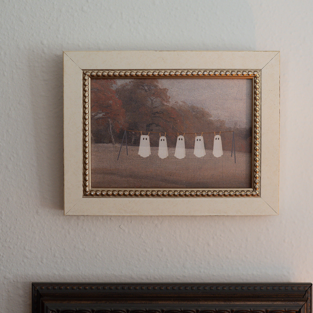 Five Little Ghosts Framed Art