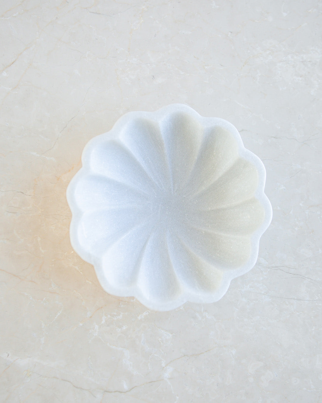 Marble Petal Dish