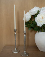 Classic Silver Candle Holder