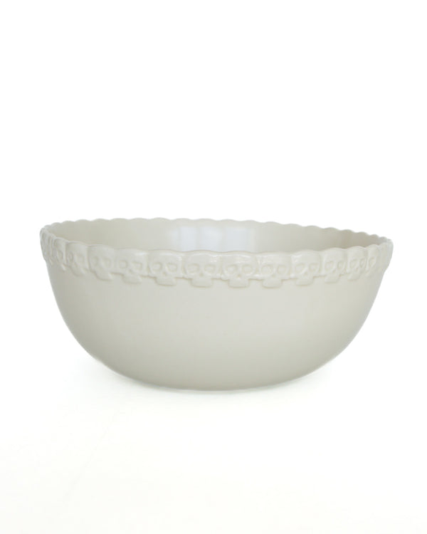 Stoneware Skull Bowl