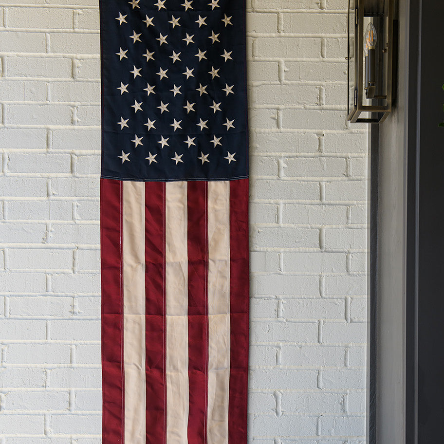 Americana Vertical Banner with Grommets