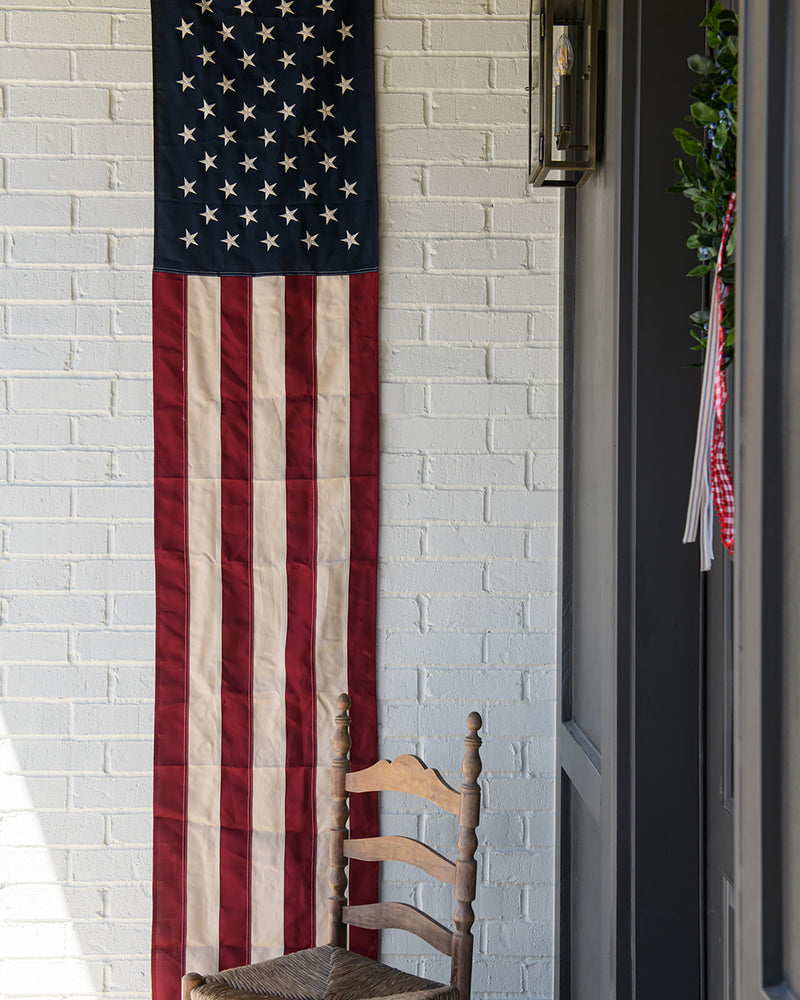 Americana Vertical Banner with Grommets