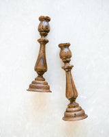 Wooden Candle Holders Set - One of A kind