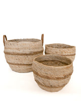 Woven Maize Baskets - Set of 3