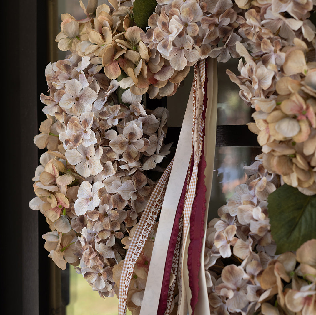 Fall Hydrangea Wreath