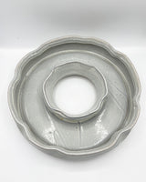 Glazed Donut Stoneware Serving Bowl